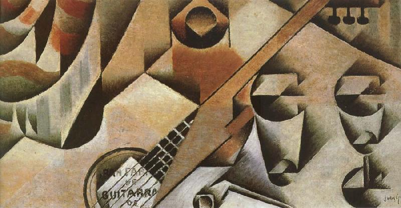 Juan Gris Banjor and cup oil painting picture